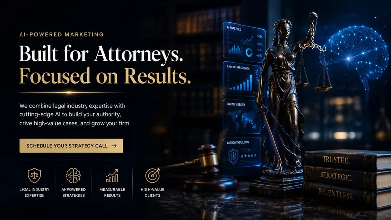 The cinematic attorney spot at a glance