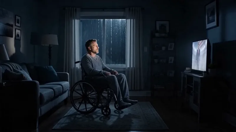 Injured worker alone at home after a workplace accident — The Jobsite